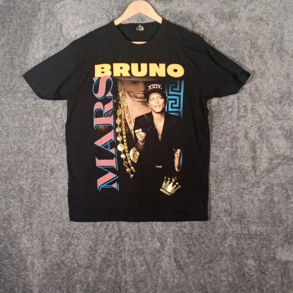 Next level Bruno Mars graphic tee women's large - Picture 1 of 8